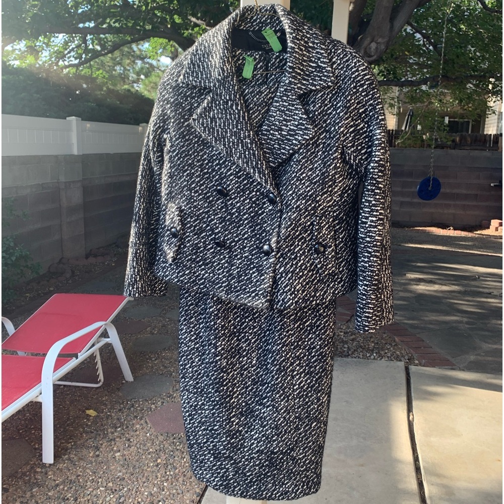 Talbots set dress and jacket blazer size 6 and 4